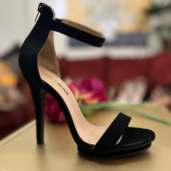 Fashion Nova TNT Black Stiletto Platform Sandal - Picture 8 of 14